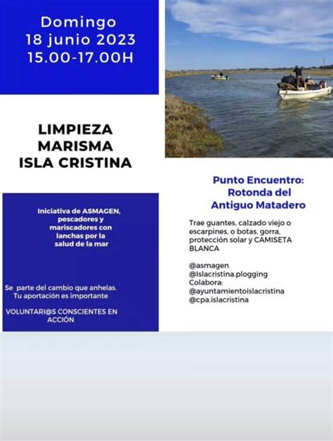 Limpieza Marisma De Isla Cristina Isla Cristina