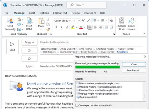 Outlook Mass Email Add In Send Personalized Emails In Your Mailouts