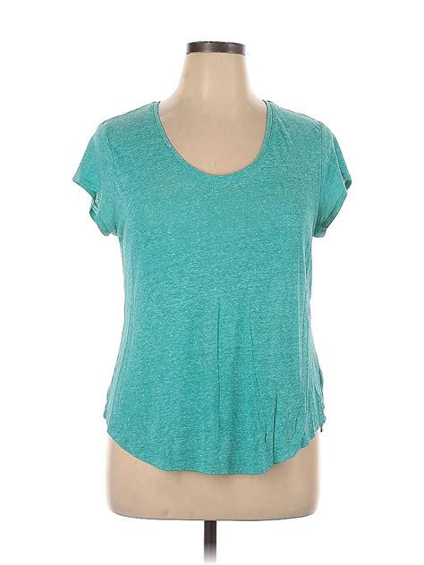 Old Navy Teal Short Sleeve T Shirt Size Xl 29 Off Thredup