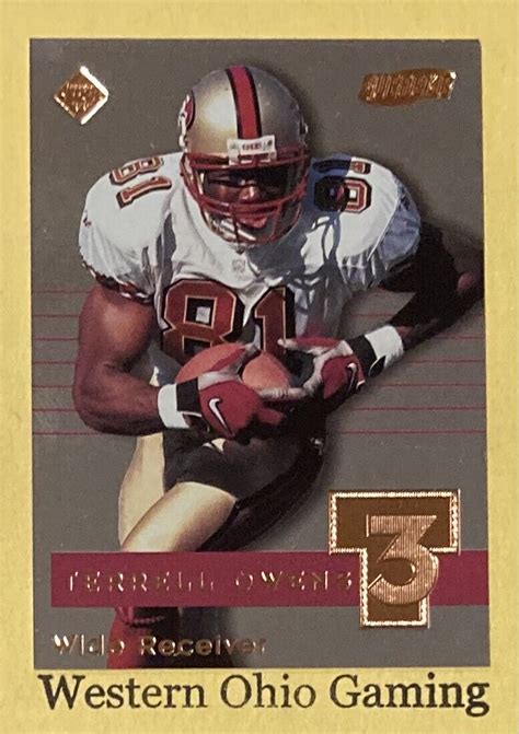 1999 Collector S Edge Supreme Terrell Owens T3 30 T3 EBay