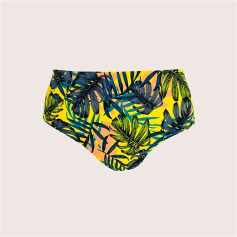 Bikini Bottom Cachetero Yellow Tropic