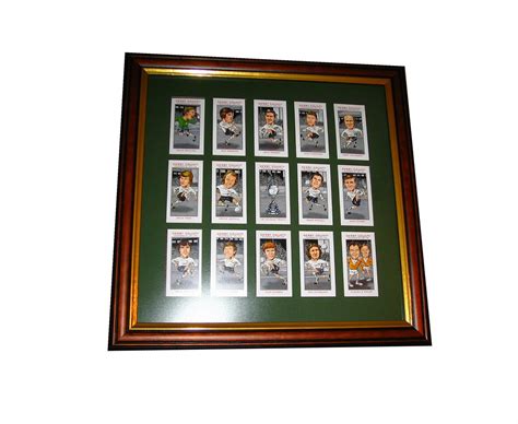 Derby County 1972 League Champions Framed Card Set Uk