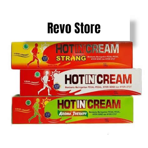 Jual Hot In Cream Tube Besar Untuk Pegal Pegal Dan Nyeri Otot Kemasan Gram Shopee Indonesia
