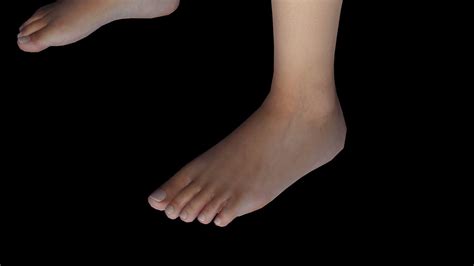 D Model Naked Realistic Female Game Ready Vr Ar Low Poly Cgtrader