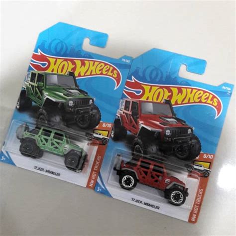 Jual Hot Wheels Jeep Wrangler Set Pcs Shopee Indonesia