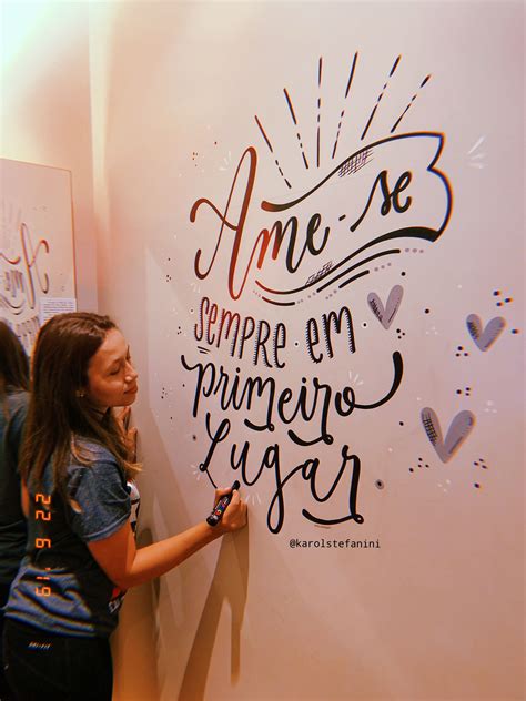 Parede De Lettering Para Quarto Seu Quarto Deve Ser Um Lugar Para