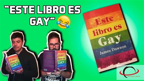 Este libro es gay Reseña del libro YouTube