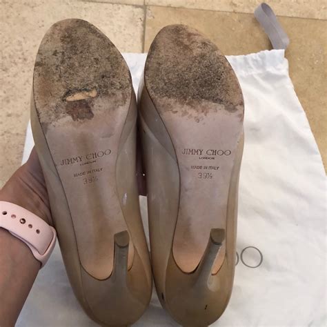 Jimmy Choo Cosmic Nude Platform Pumps Gem