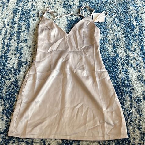 Superdown Dresses Superdown Nicole Mini Dress In Nude Small Poshmark