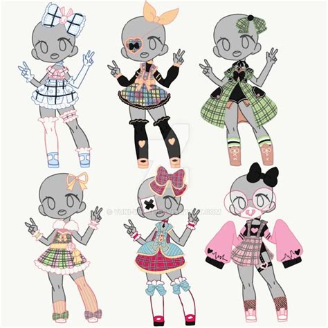 Tạp Chí Thời Trang Cute Chibi Clothes Thời Trang Chibi đáng Yêu