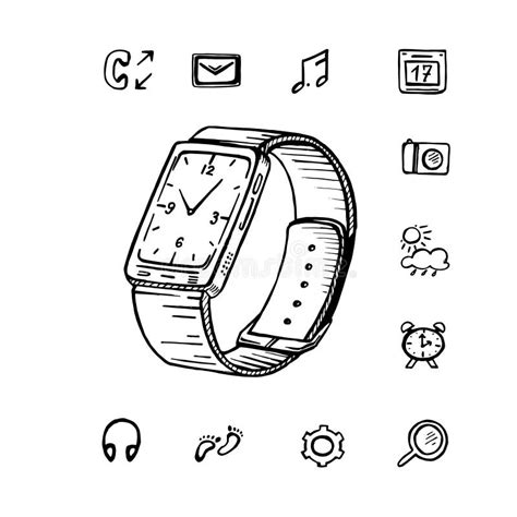 Smart Watch Concept Smartwatch Stock Illustrations 8 694 Smart Watch Concept Smartwatch Stock