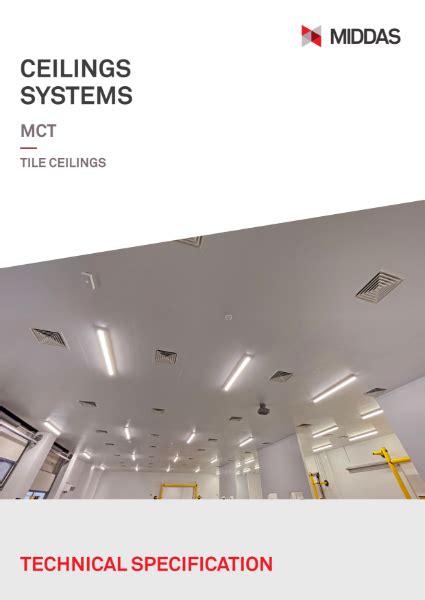 Mct Tile Ceiling Technical Specification Middas Nbs Source