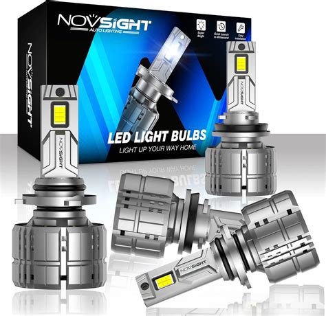 NOVSIGHT H11 H7 LED Headlight Bulbs Combo, 6500K Nepal | Ubuy