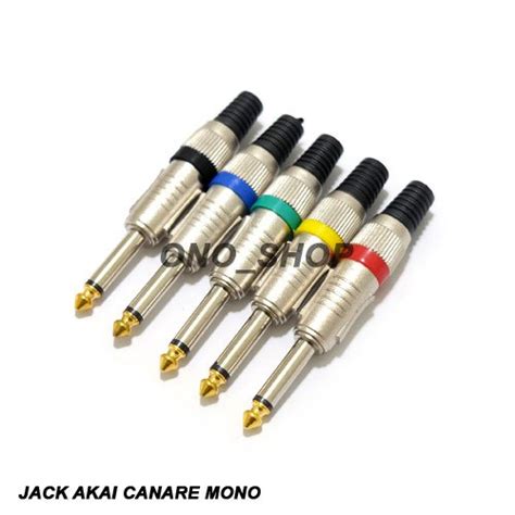 Jual Jack Akai Mono Canare Colour Di Lapak Suryono Bukalapak