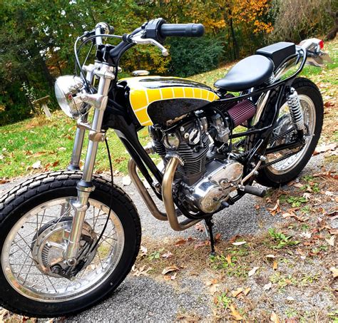Period Correct Goodness 1970 Yamaha Xs650 Bugsy” Triumph Motorcycle