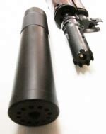 Дульный тормоз-компенсатор-пламегаситель, ДТКП-10-12