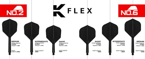 Target Darts K Flex Integrated Dart Flight And Shaft No Pack Of