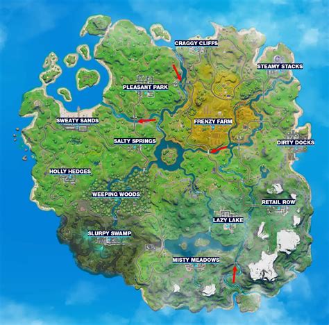 Map Fortnite Saison 8 Chapitre 2 Communauté Mcms