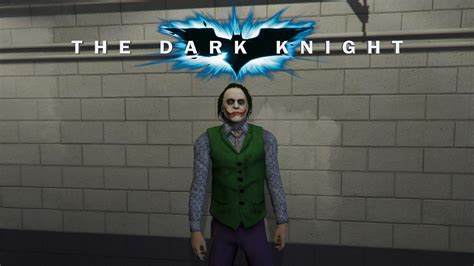 Heath Ledgers Joker Add On Ped Gta5