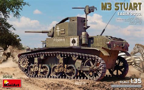 MiniArt 35412 M3 Stuart Early Prod. | Armorama™