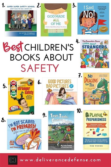 Best Childrens Books About Safety — Deliverance Defense, LLC