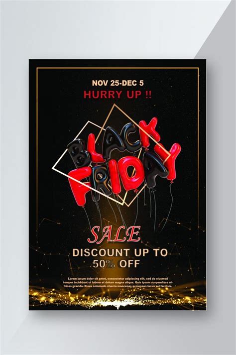 Stylish Black Friday Flyer Design | PSD Free Download - Pikbest