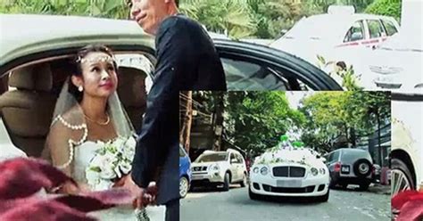 Lộ clip dàn siêu xe rước dâu trong lễ cưới hot girl Huyền Baby