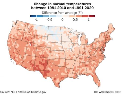 Washington, D.C.’s new climate ‘normals’ are hotter and wetter - The ...