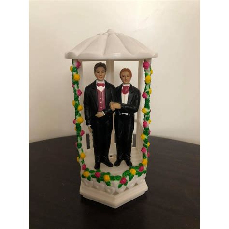 Topo De Bolo Gay Noivos Gift