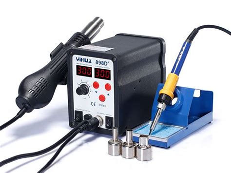 Hot Air Rework Station With Soldering Iron D YiHua