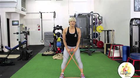 Side Step With Resistance Band Youtube