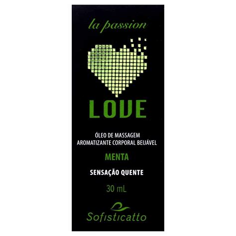 Love Hot óleo Beijável Massagem ml Sofisticatto Gall