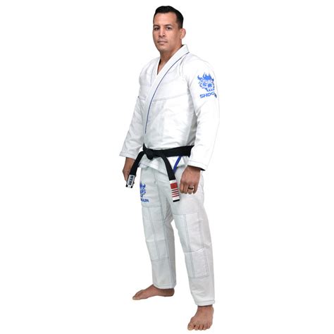 Shogun Tao Premium Shogun Fight Bjj Gi White Shogun Fight Apparel