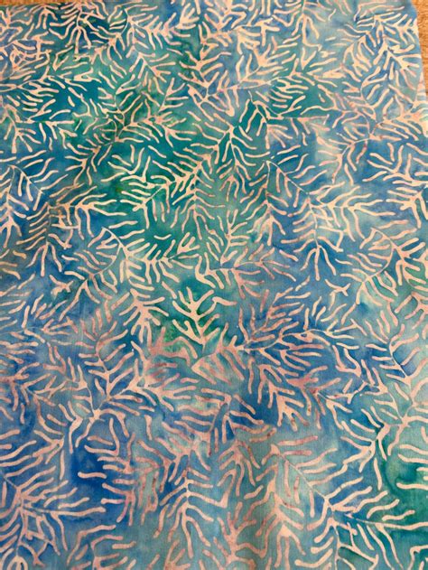 Boundless Blue Batiks Quilting Fabric Yardage Etsy