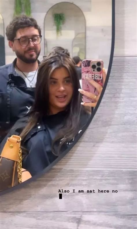 Love Island S Liberty Poole Looks Very Different From Her Villa Days With Dark Brunette Hair