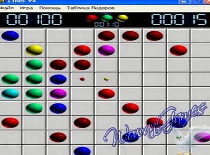 Игра шарики 5 в линию цветные линии на Game Mini