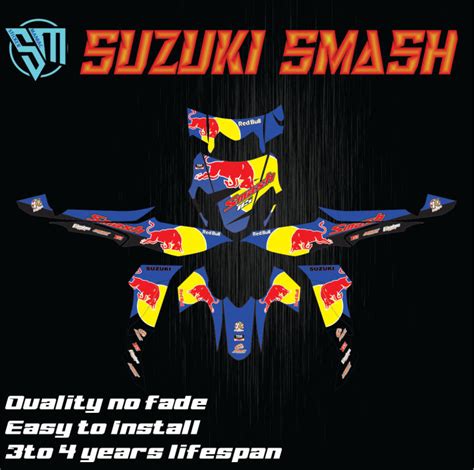 Suzuki Smash Decals Sticker Laminated Lazada Ph