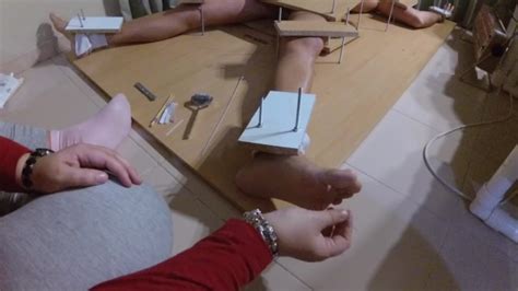 Amateur Femdom Handjob Ruined Orgasm With Feet Torture