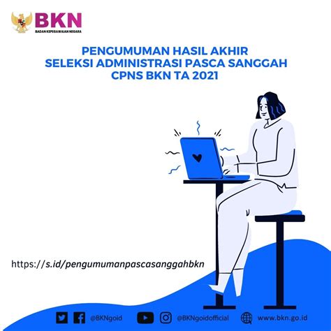 Pengumuman Hasil Akhir Seleksi Administrasi Pasca Sanggah CPNS BKN TA