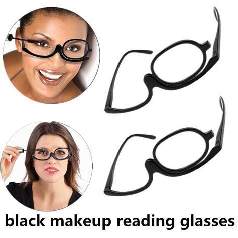 Buy Creative Unisex Folding Magnifying Spectacles Reading Glasses Makeup Eyeglasses At