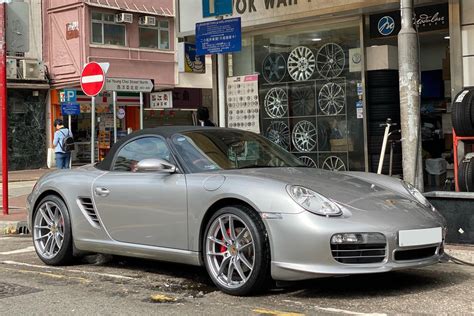 Porsche Boxster 987 Silver OZ Leggera HLT Wheel Front