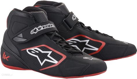 Buty Motocyklowe Alpinestars Kartingowe Tech K My18 Czarno Czerwone