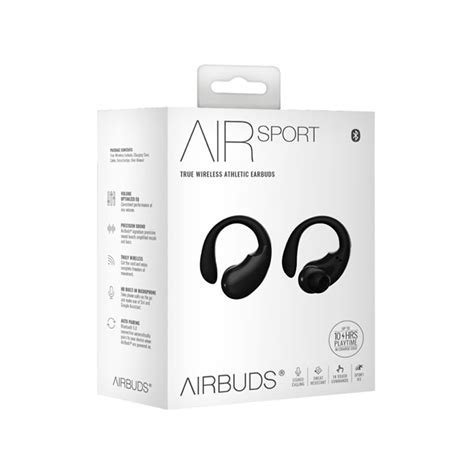 Airbuds Air Sport True Wireless Earbuds Black Walgreens