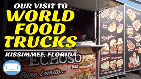 Visit To World Food Trucks Food Truck Park Pizza Pupusas Tripletas