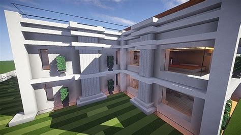 Fusion Contemporary Soul Neoclassic Architecture Minecraft Map