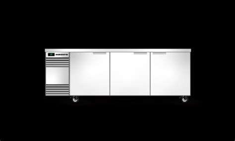 Skope Backbar 3 Solid Swing Door Counterline Fridge In Christchurch
