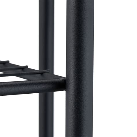 Buy Black Metal Plant Stand With 3 Shelves Here