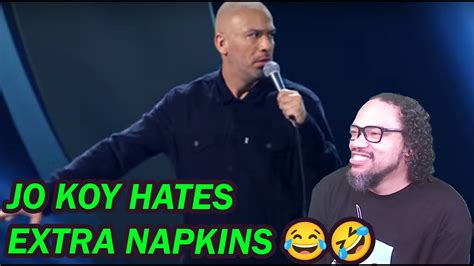 REACTION Extra Napkins Jo Koy Comin In Hot YouTube