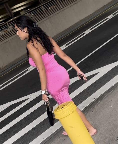 Big Booty Latina In A See Thru Dress With Thong OC GIFs VTL Ass