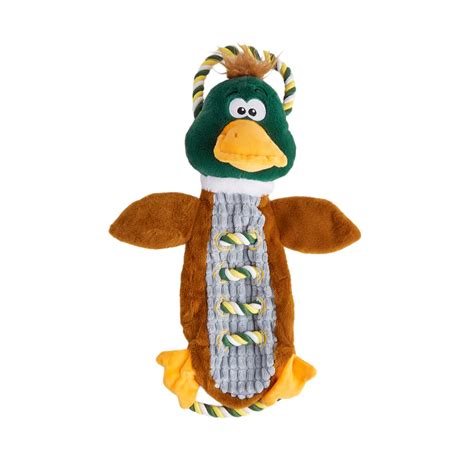 Pato De Pelucia Para Cachorro - Pelúcia com Corda Para Cachorro Pato - Petta - Fandog - Chega de tédio ...